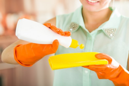 Deep cleaning tasks during a one off clean in SE5 kitchen area