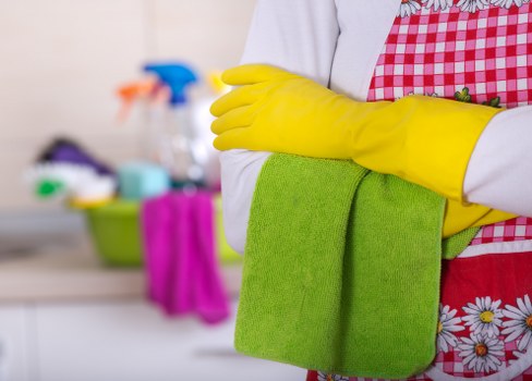 Team following a safe and professional carpet cleaning process
