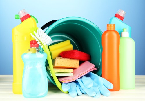 Waste handling and compliance materials for carpet cleaning service
